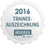 Award: Auszeichnung Trainee-Programm