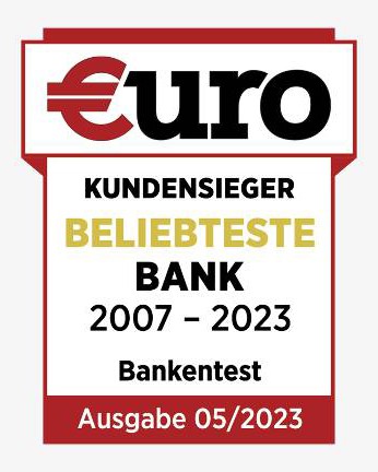 Award: Deutschlands beliebteste Bank