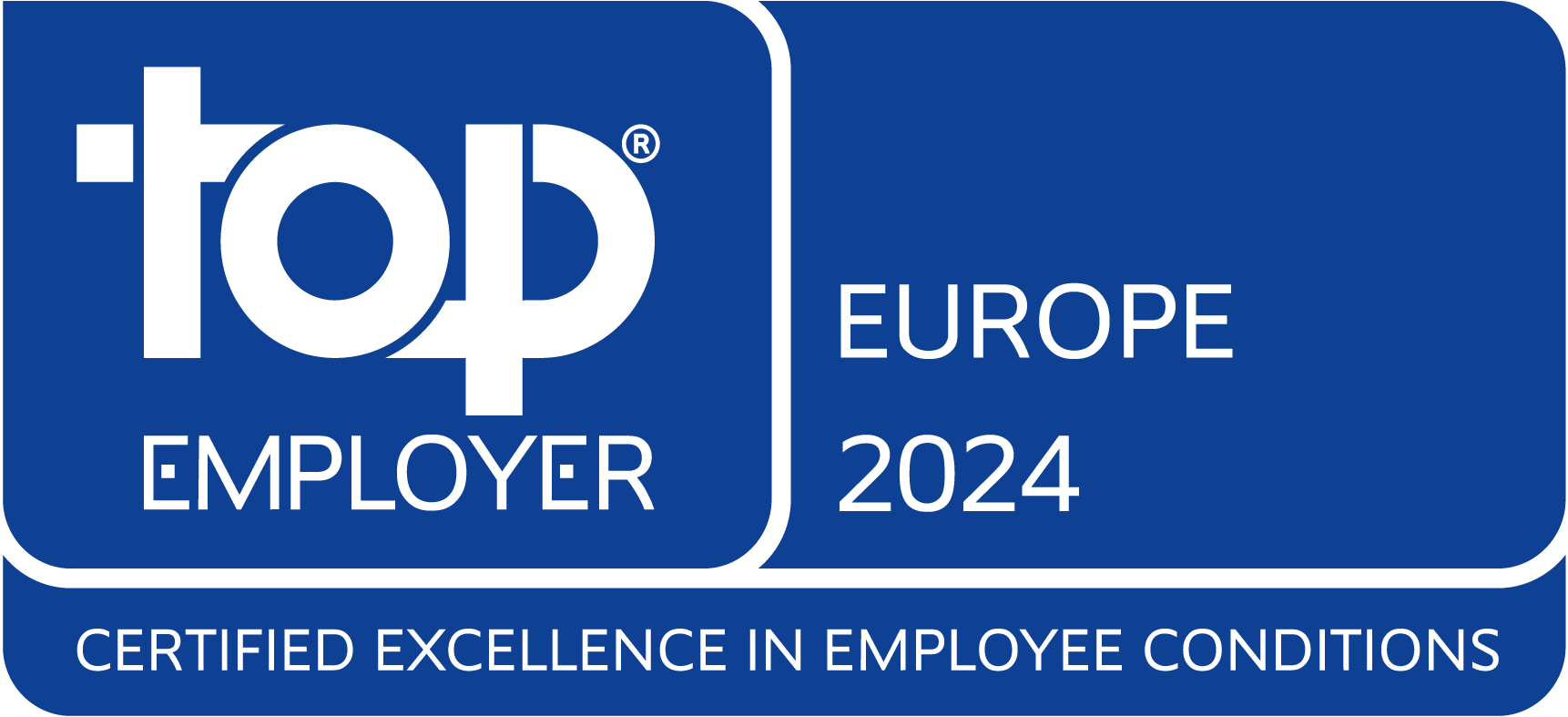Award: ⠀Top Employer Europe 2024