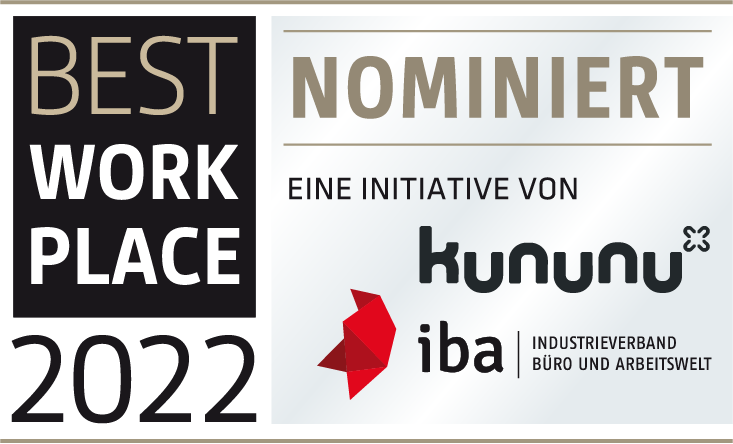 Award: Kununu Best Workplace Award 2022