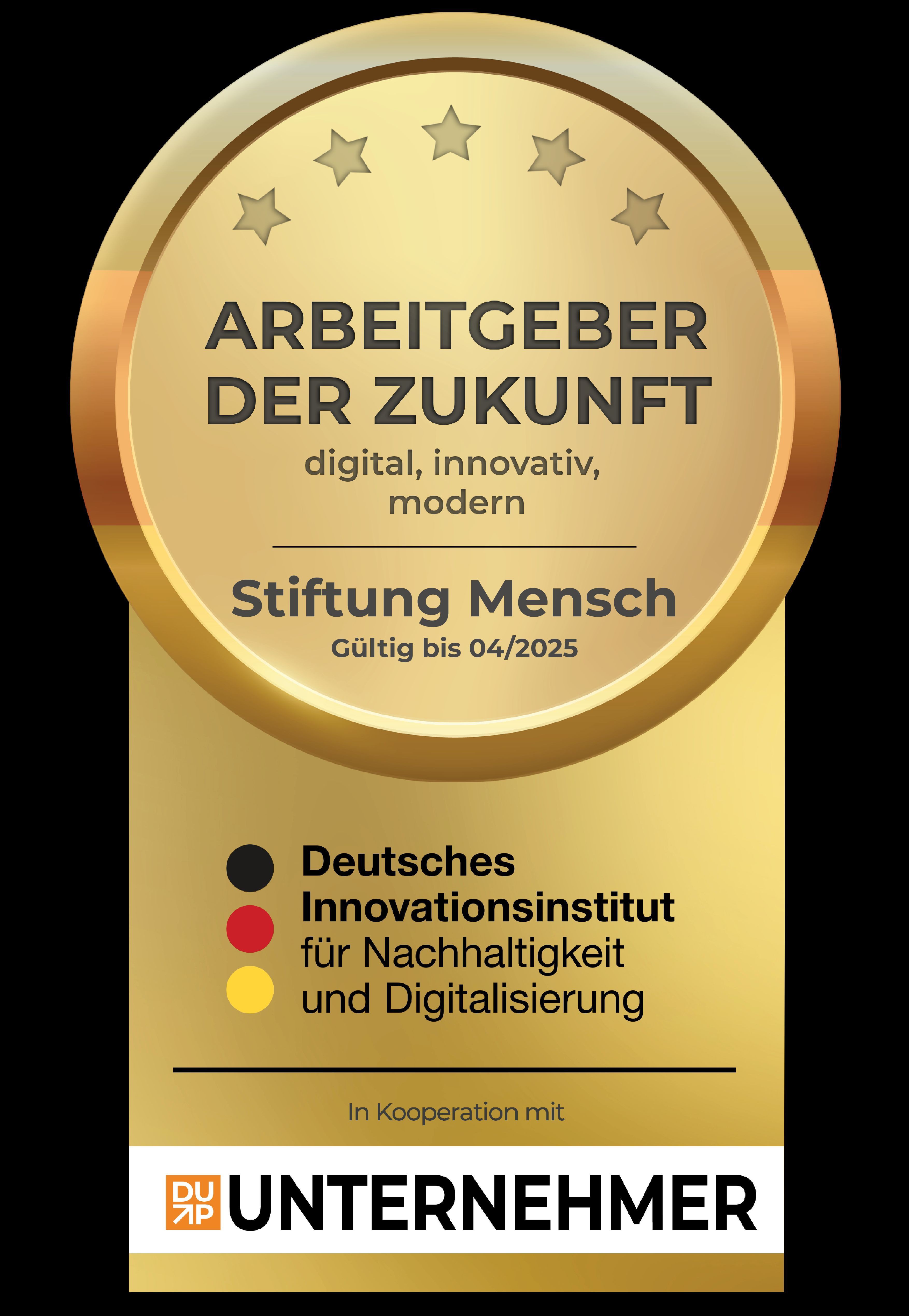 Award: Arbeitgeber der Zukunft