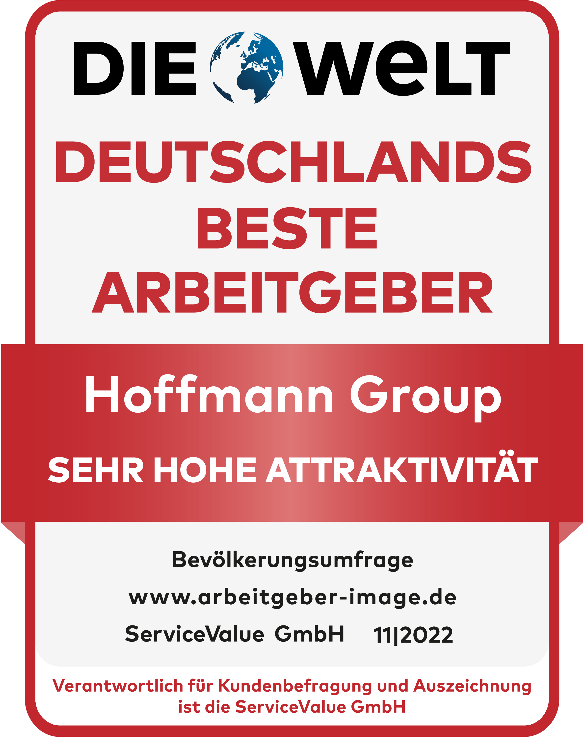 Award: Deutschlands Beste Arbeitgeber 2022