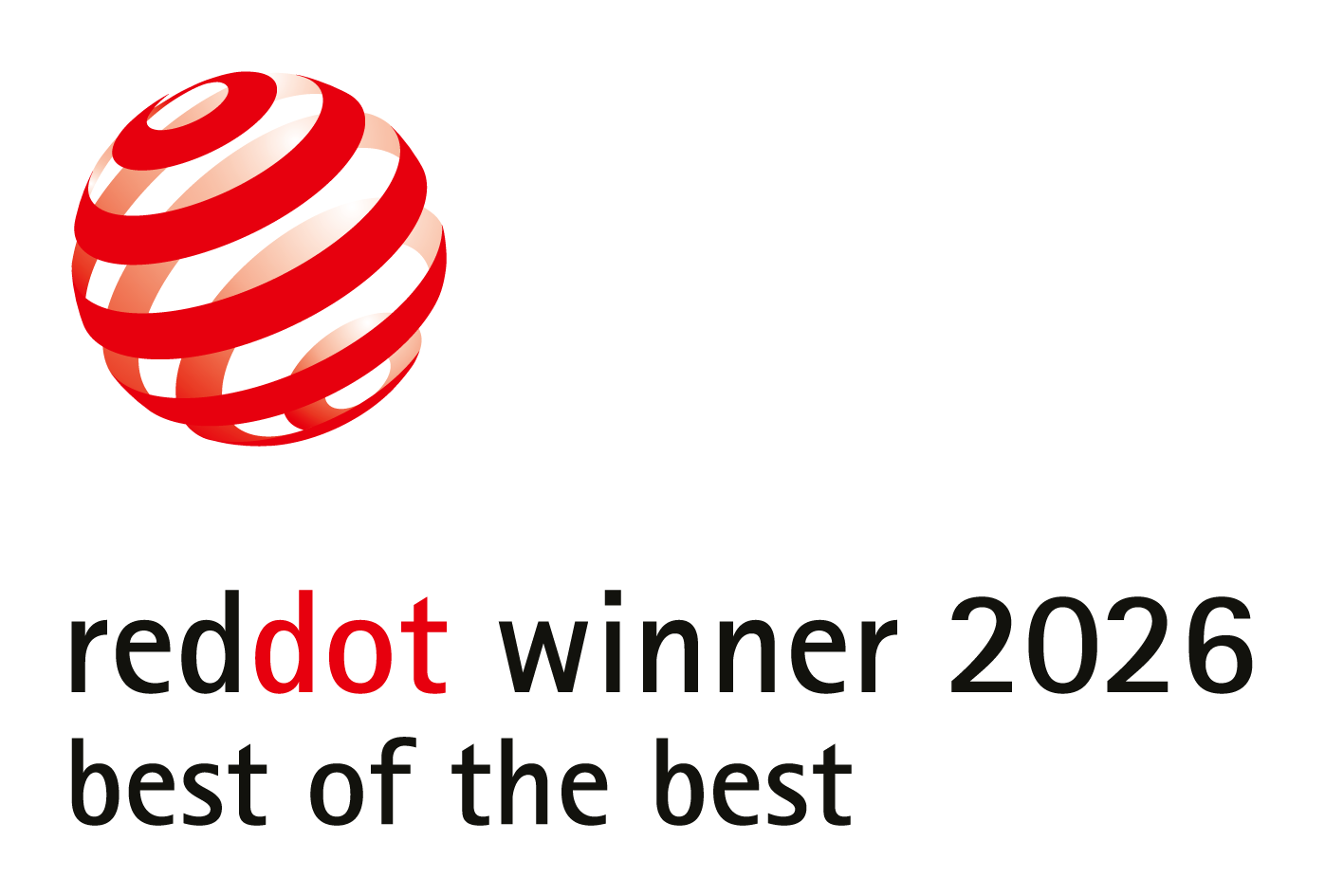 Award: red dot 2026 Award: red dot 2026