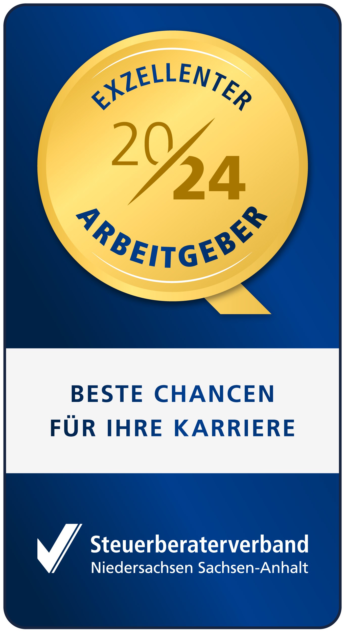 Award: Arbeitgebersiegel 2024 - Steuerberaterverband