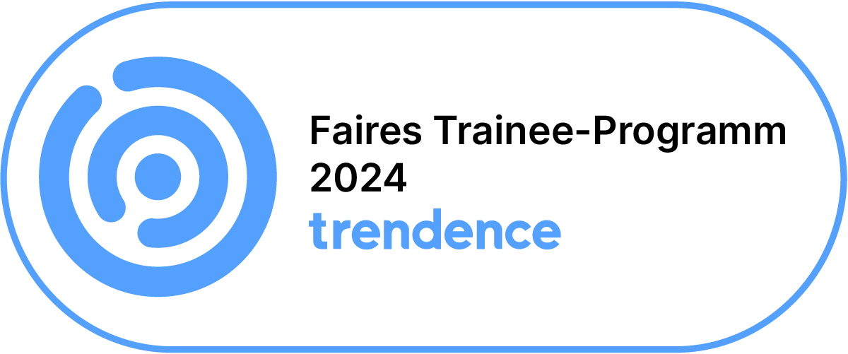 Award: Trendence Faires Traineeprogramm 2024