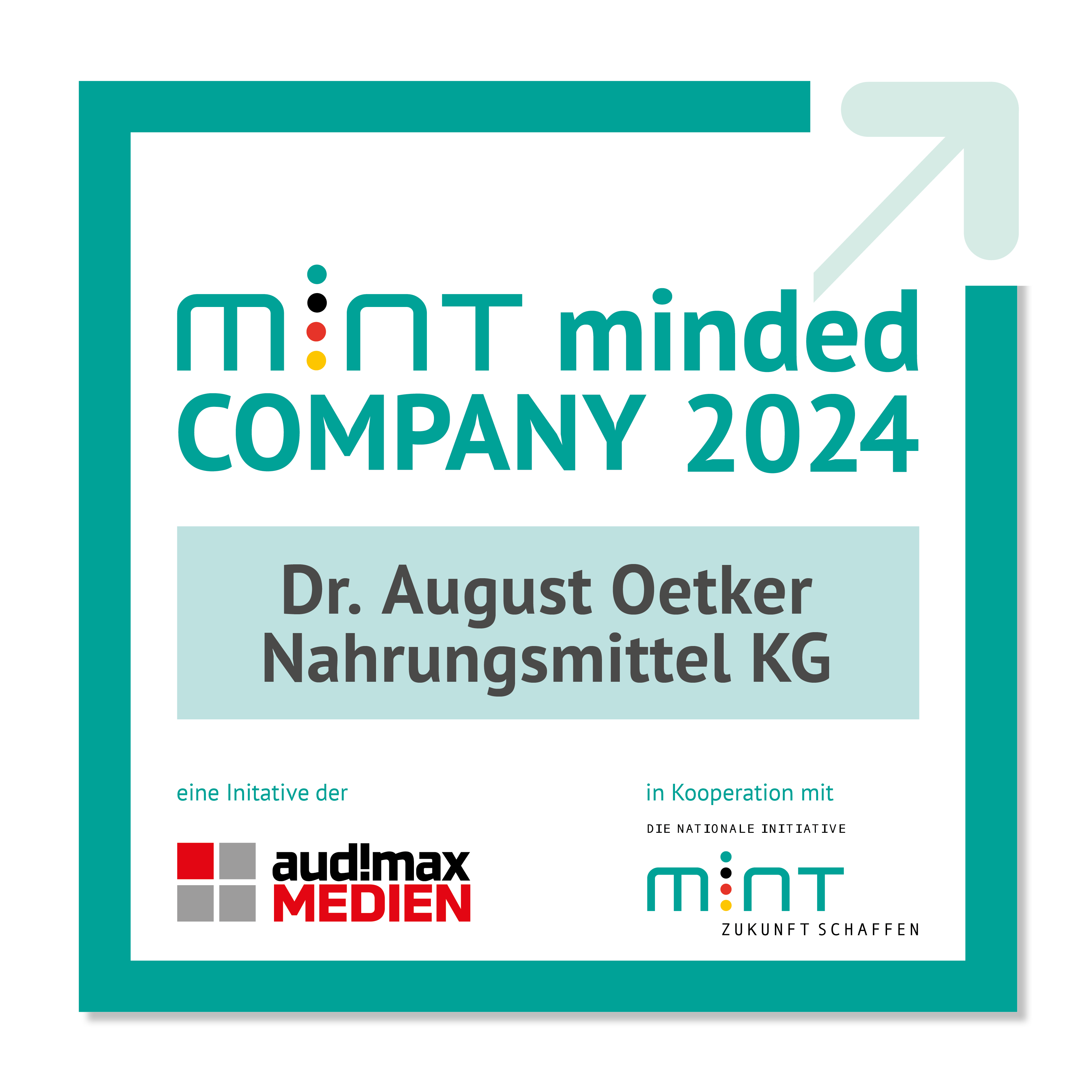 Award: MINT minded Company 2024 Award: MINT minded Company 2024