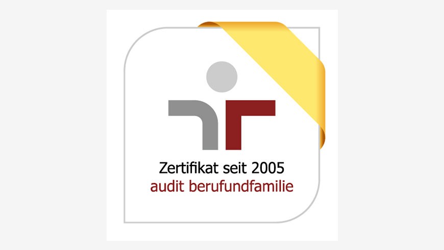 Award: Zertifikat audit berufundfamilie