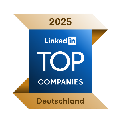 Award: LinkedIn Top Company in Deutschland