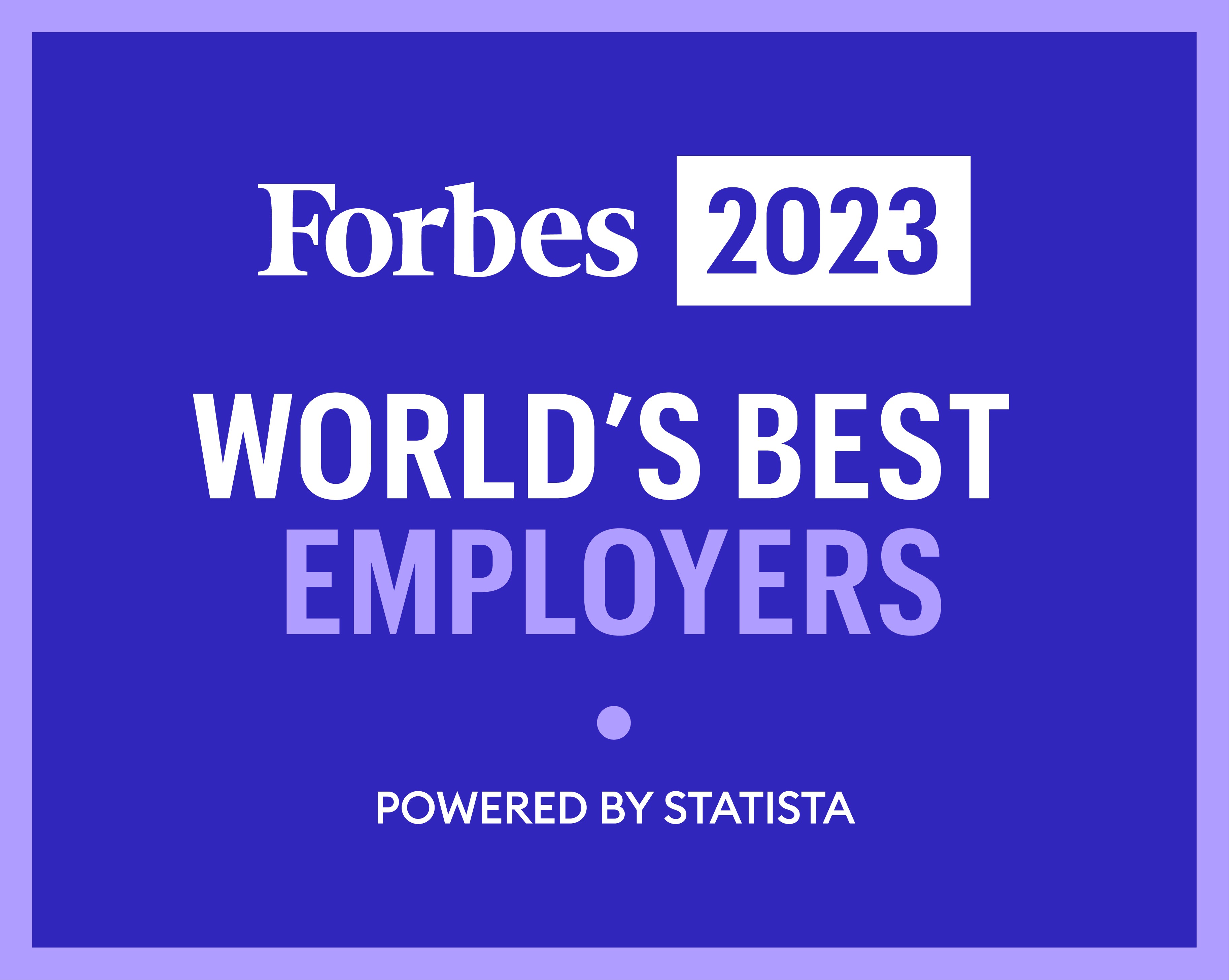 Award: Forbes 2023 - World's best employers