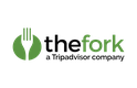 Logo von TheFork, ein Unternehmen von Tripadvisor®